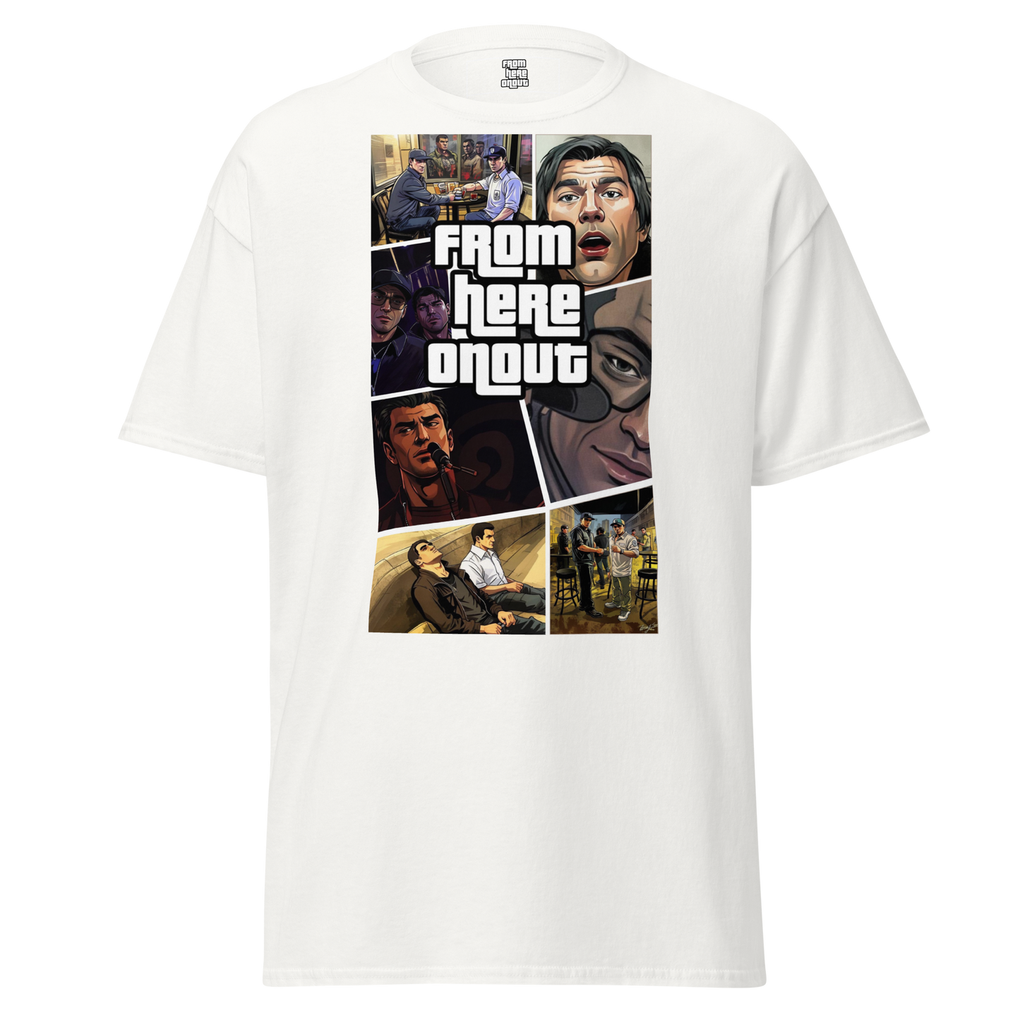 From Here On Out 'Wasted GTA Inspired' T-Shirt