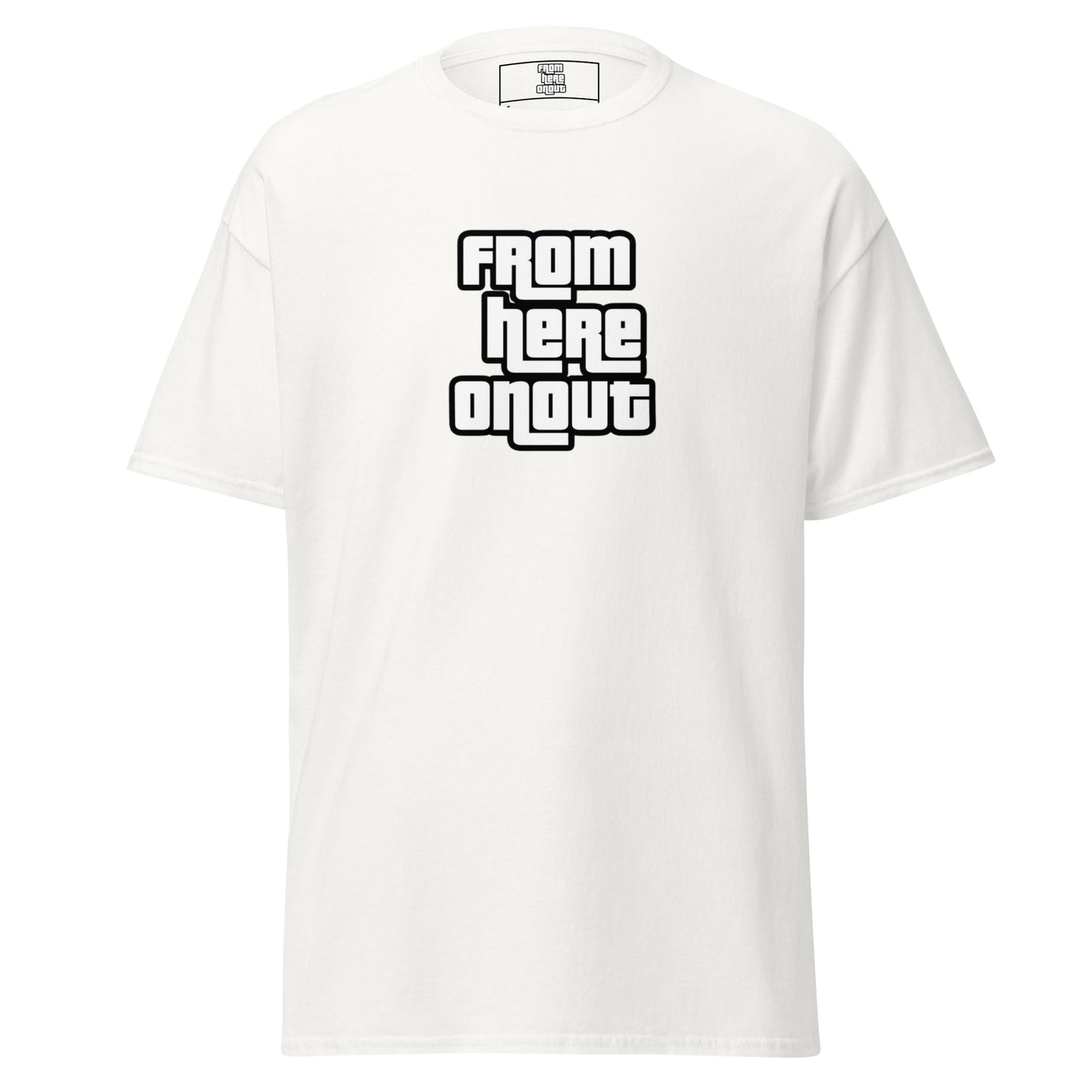 From Here On Out 'GTA Font Logo' T-Shirt