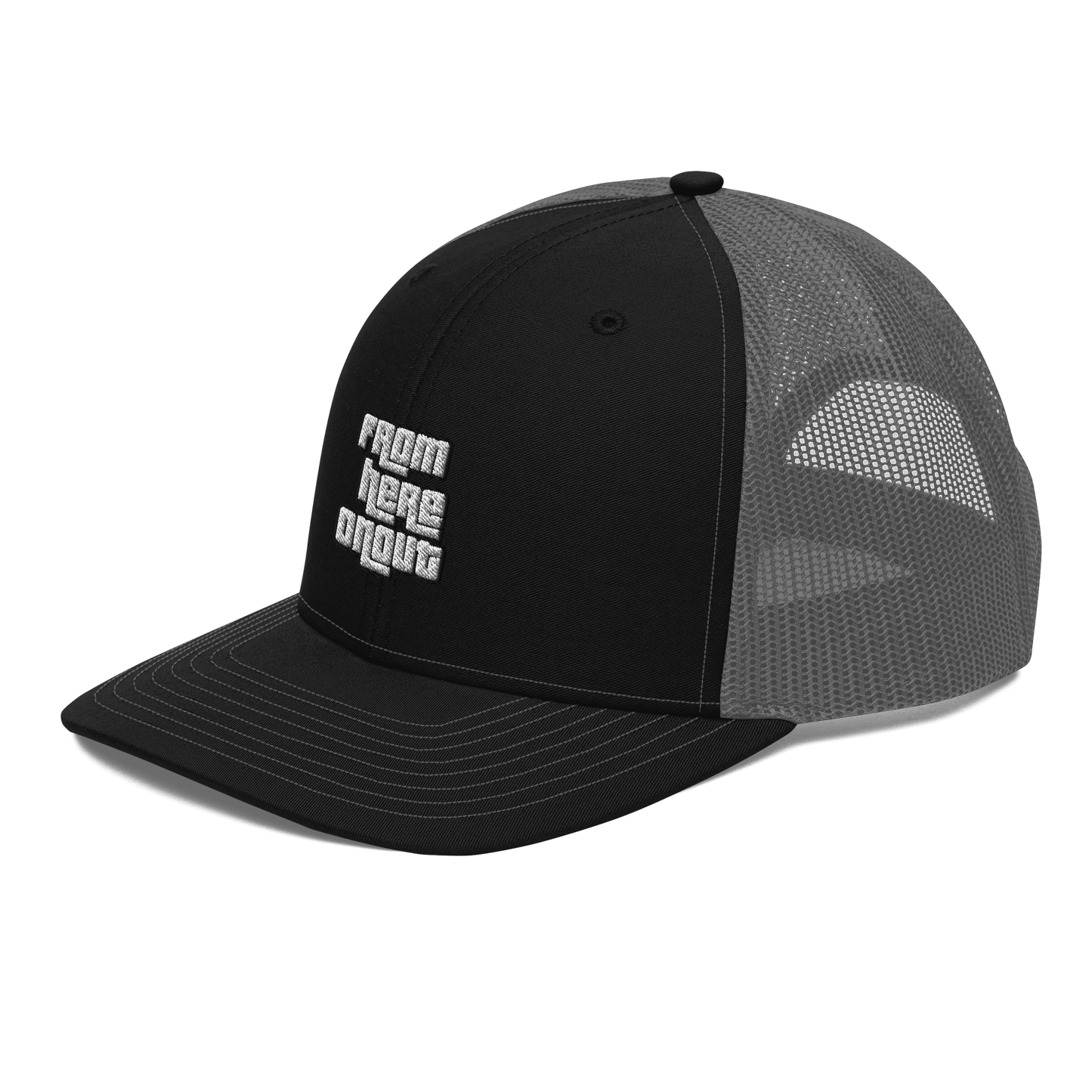 From Here On Out 'GTA Font Logo' Trucker Cap