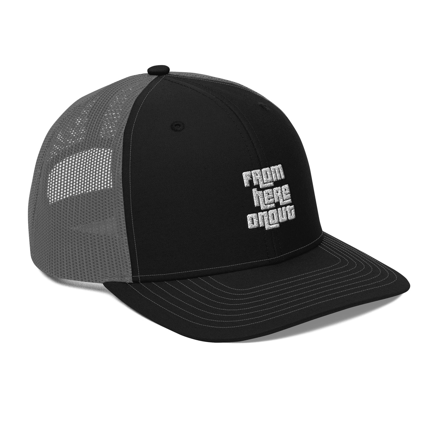 From Here On Out 'GTA Font Logo' Trucker Cap